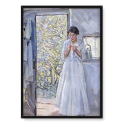 Helen McNicoll Szyjąca dziewczyna 50×70