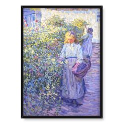 Helen McNicoll Zbieranie kwiatów 2 50×70