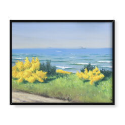 Soter Jaxa Małachowski Krzewy żarnowca nad morzem 50×40