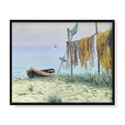 Soter Jaxa Małachowski Na brzegu 50×40