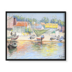 Soter Jaxa Małachowski Na Helu 50×40