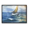 Soter Jaxa Małachowski Łódź rybacka na morzu 70×50