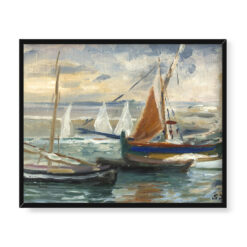 Soter Jaxa Małachowski Łodzie w Abbazzi 50×40