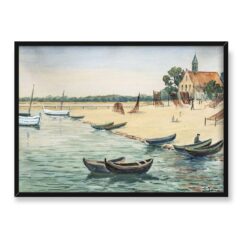 Soter Jaxa Małachowski Pejzaż nadmorski 70×50