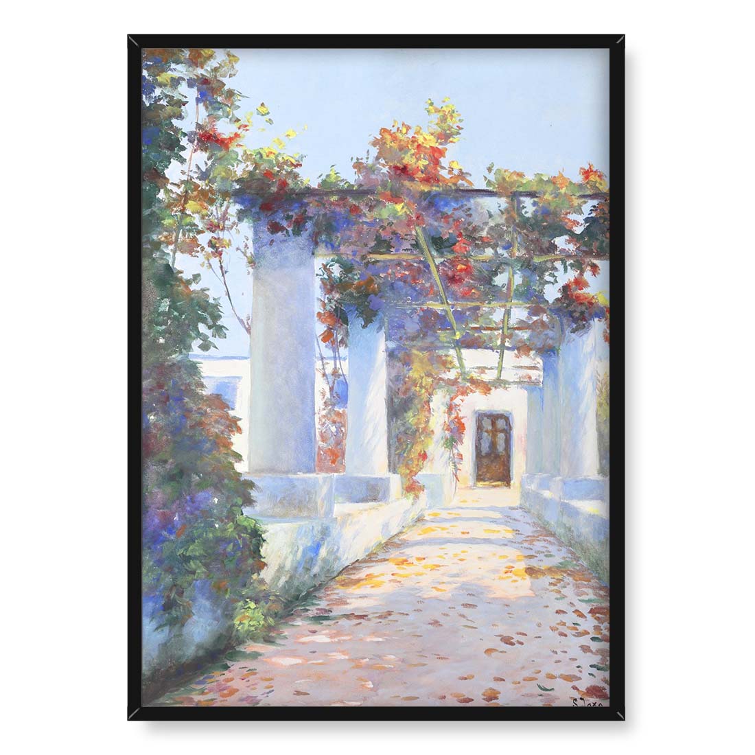 Soter Jaxa Małachowski Pergola w słońcu 50x70