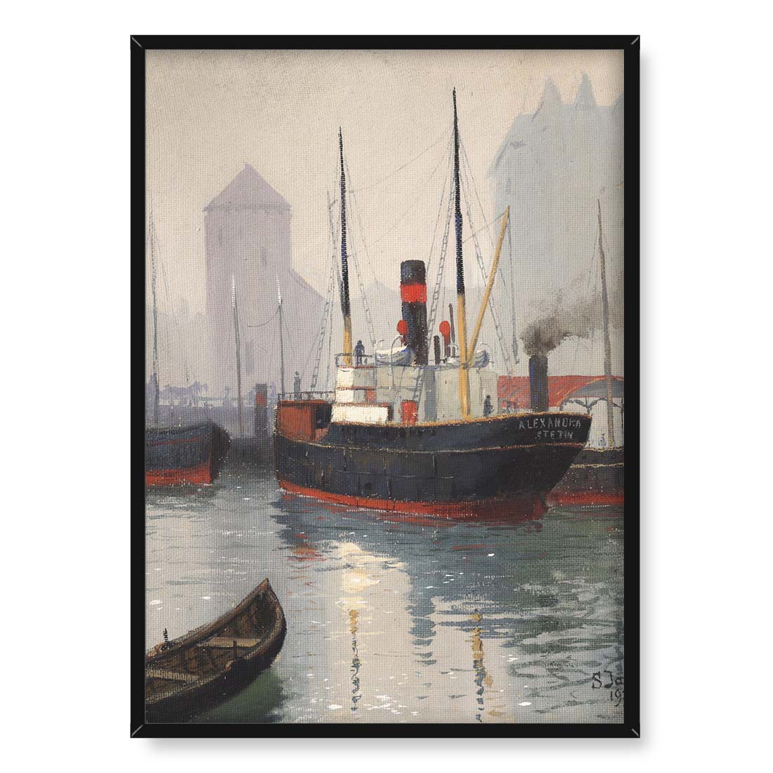 Soter Jaxa Małachowski Port w Szczecinie 50x70