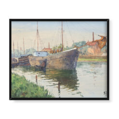 Soter Jaxa Małachowski W porcie 50×40