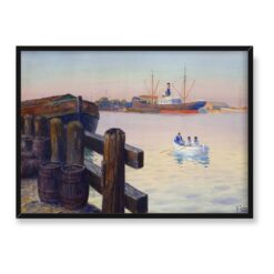 Soter Jaxa Małachowski W porcie w Gdyni 70×50