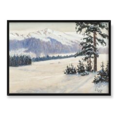 Soter Jaxa Małachowski Widok z Kalatówek na Kasprowy 70×50