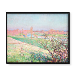 William Blair Bruce Wiosna Grez Seine et Marne 50×40