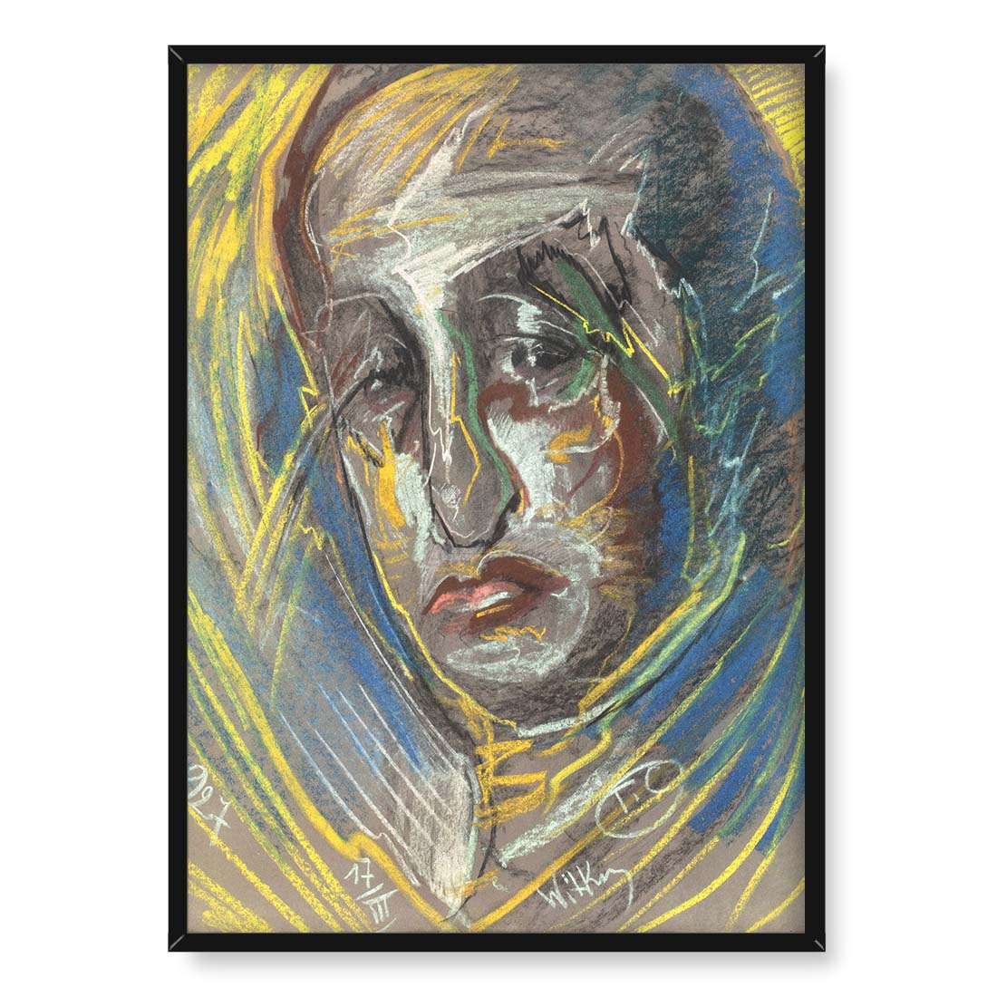 Witkacy Portret Leona Reynela 5 50x70