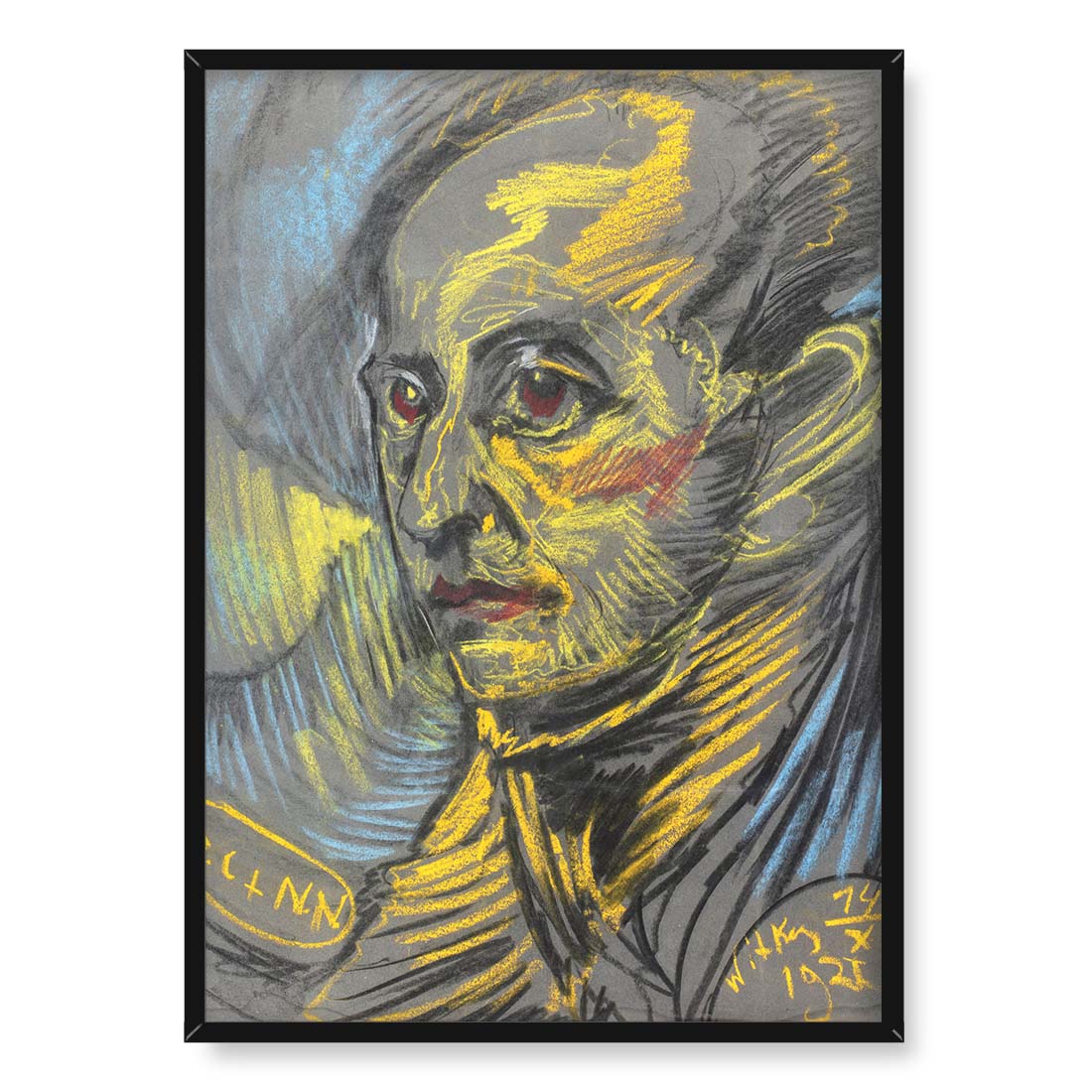 Witkacy Portret Leona Reynela 6 50x70