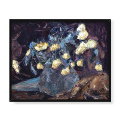 Włodzimierz Terlikowski Martwa natura z kwiatami 50×40