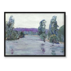 Włodzimierz Terlikowski Pejzaż z rzeką 70×50